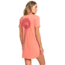 Roxy Pacific Groove Short Sleeve T-Shirt Dress - Womens, Lantana, Small, ERJKD03256-MJM0-S
