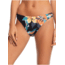 Roxy Printed Beach Classics Full Bikini Bottoms - Womens, Anthracite Tropicoco, Large, ERJX403872-KVJ6-L