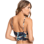 Roxy Printed Beach Classics Tankini Bralette Bikini Top - Womens, Anthracite Tropicoco, Small, ERJX304074-KVJ6-S