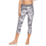 Roxy Take Me To The Beach Capri Sports Leggings - Womens, Charcoal Heather Darwin, Large, ERJWP03029-SZCH-L