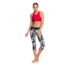 Roxy Take Me To The Beach Capri Sports Leggings - Womens, True Black Story Of, Small, ERJWP03029-XKKW-S