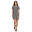 Roxy Walking Alone Dress - Womens, Anthracite Re Marina Stripes, Large, ERJKD03265-XKWK-L