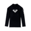 Roxy Whole Hearted Long Sleeve Swimwear - Girls, Anthracite, 8/Small, ERGWR03081-KVJ0-8/S