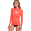 Roxy Whole Hearted Ls - Womens, Fiery Coral, Small, ERJWR03221-MKZ0-S
