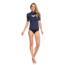 Roxy Whole Hearted Ss - Womens, Medieval Blue, Small, ERJWR03219-BTE0-S