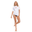 Roxy Whole Hearted Ss - Womens, White, Small, ERJWR03219-WBB0-S