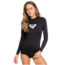 Roxy Wholehearted Long Sleeve Rashguard - Womens, Anthracite, Small, ERJWR03408-KVJ0-S
