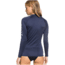 Roxy Wholehearted Long Sleeve Rashguard - Womens, Mood Indigo, Medium, ERJWR03408-BSP0-M