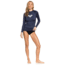 Roxy Wholehearted Long Sleeve Rashguard - Womens, Mood Indigo, Medium, ERJWR03408-BSP0-M