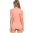 Roxy Wholehearted Short Sleeve Rashguard - Womens, Terra Cotta, Small, ERJWR03409-MJN0-S