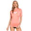 Roxy Wholehearted Short Sleeve Rashguard - Womens, Terra Cotta, Small, ERJWR03409-MJN0-S