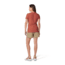 Royal Robbins Amp Lite S/S Tee - Womens, Baked Clay Htr, Large, Y311029-911-L