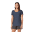 Royal Robbins Amp Lite S/S Tee - Womens, Navy Htr, Large, Y311029-760-L
