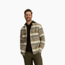 Royal Robbins Clouds Rest Hemp Long SLeeve - Mens, Bistre Pacific Crest Stripe, Medium, Y12600123-224RR-M