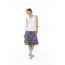 Royal Robbins Cool Mesh Eco-Skirt Print, Dp Blue Flwr, L, 65182-DP BLUE FLWR-L