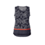Royal Robbins Cool Mesh Eco-Women's Tank Top Print, Deep Blue Flowers, 8 60186-DP BLUE FLWR-8