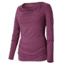 Royal Robbins Essential Tencel Cowl Neck Long Sleeve Shirt - Women's -Fuchsia-X-Large