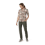 Royal Robbins Expedition II Print 3/4 Sleeve Shirt - Womens, Evening Sand Ex Check, S, Y322024-Evening Sand Ex -S