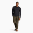Royal Robbins Headlands Hemp Button Crew - Mens, Asphalt, Small, Y717021568S