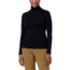 Royal Robbins Kickback Organic Cotton Turtleneck Shirt - Women's, Large, Jet Black Htr, Y612019-080-L