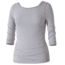Royal Robbins Kickback to Front Stripe 3/4 Sleeve Top - Women's -Moon-Medium