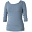 Royal Robbins Kickback to Front Stripe 3/4 Sleeve Top - Women's -Wave-Medium