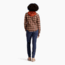 Royal Robbins Lieback Organic Cotton Flannel Long Sleeve - Womens, Baked Clay Wildwood Pld, Extra Small, Y621012215XS