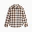 Royal Robbins Lieback Organic Cotton Flannel Long Sleeve - Womens, Ivory Wildwood Pld, Medium, Y621012140M