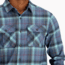 Royal Robbins Lost Coast Flannel Plaid Long Sleeve Shirt - Mens, Sea Westport Pld, Medium, Y422023429M