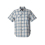 Royal Robbins Merinolux Plaid Men's Short Sleeve Shirt, Lt Pelican, L 71911-LT PELICAN-L