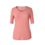 Royal Robbins Merinolux Women's V-Neck Short Sleeve Tee Shirt, Strawberry Ice, L 31439-STRAWBERRY ICE-L