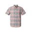 Royal Robbins Mid-Coat Seersucker Plaid Men's Short Sleeve Shirt, North Atlantic Plaid, S 71920-NORTHATLANTIC-S