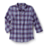 Oasis Plaid Pullover - Womens-Amethyst-Small