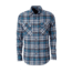 Royal Robbins Performance Flannel Plaid Long Sleeve, Blue Depths, Large, 42392-11-L