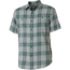 Royal Robbins Point Reyes Plaid Short Sleeve - Men's -Conifer-Medium