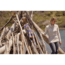 Royal Robbins Westlands Funnel Neck - Womens, Rustic Htr, Large, Y617018226L
