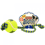 Ruffin' It Tug 'n Squeak Rope Lg Asst 80571 ASST