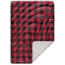 Rumpl Printed Sherpa Puffy Blanket, Ombre Plaid, Junior, TPSB-OPL-J