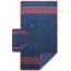Rumpl Shammy Travel Towel Set, 2 pcs, Deepwater Stripe, One Size, TPPC-DPW-X
