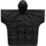 Rumpl The Nanoloft Puffy Poncho, Black, One Size, TPON-SB2-O