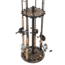 Rush Creek Creations Realtree 16 Round Rod Storage Rack with 38mm Steel Post, 39-7009