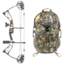 SA Sports Outdoor Gear Vulcan Compound Bow, Pkg. 17-31 in. 15-70 lbs RH, 571 W/ Vanguard L Hunting Backpack-Realtree Camo