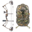 SA Sports Outdoor Gear Vulcan Compound Bow, Pkg. 17-31 in. 15-70 lbs RH, 571 W/ Vanguard Xl Hunting Backpack-Realtree Camo, 65785-KIT3