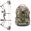 SA Sports Outdoor Gear Vulcan Compound Bow, Pkg. 17-31 in. 15-70 lbs RH, 571 W/ Vanguard Xl Hunting Backpack-Realtree Camo, 65785-KIT1