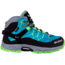 Salewa Alp Trainer Mid GTX Hiking Boots - Kids, Blue Danube/Fluo Green, 3.5, 00-0000064010-8375-3.5