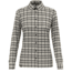 Salewa Fanes Flannel 5Pl Long Sleeve Shirt - Womens, Oatmeal/Black Out, Large, 28447-7269-L