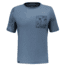 Salewa Lavaredo Hemp Pocket T-Shirt - Men, Medium, Java Blue, 00-0000028635-8100-M