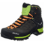 Salewa Mountain Trainer Mid GTX Backpacking Boots - Men's, Black/Sulphur Spring, 9, 00-0000063458-974-10
