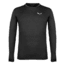 Salewa Puez Melange Dry Long Sleeve Tee - Mens, Black Out Melange, Medium, 27453-911-M