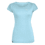 Salewa Puez Melange Dry Tee Short Sleeve - Womens, Air Blue Melange, Extra Small, 26538-3025-XS